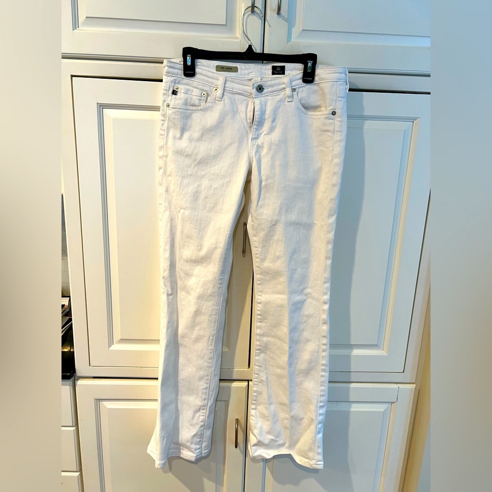 AG white jeans
